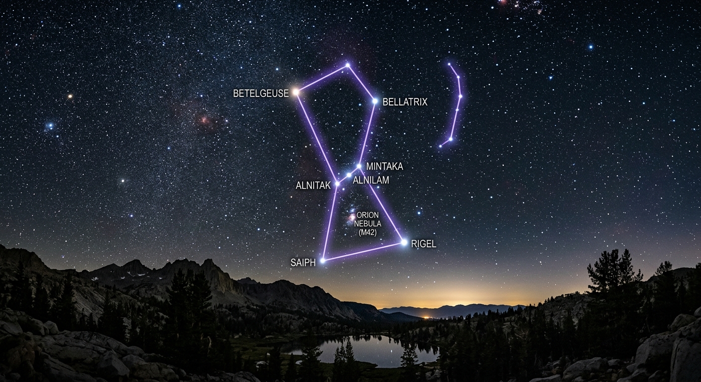 오리온자리 사진